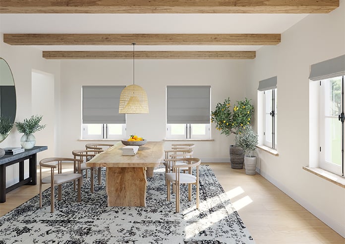 Stamford, Dove - Twist&Fit Roman Blind - Image 5